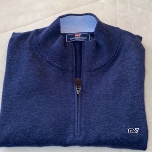 Men’s Vineyard Vines 1/4 zip sweater.